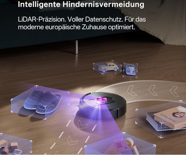 Робот-пилосос Vexilar W15 із функцією швабри + мультициклонна станція